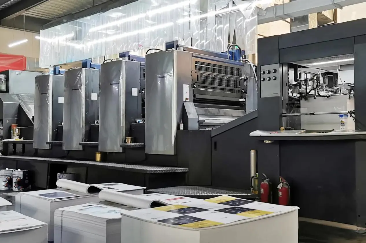 4-color Heidelberg printer for packaging